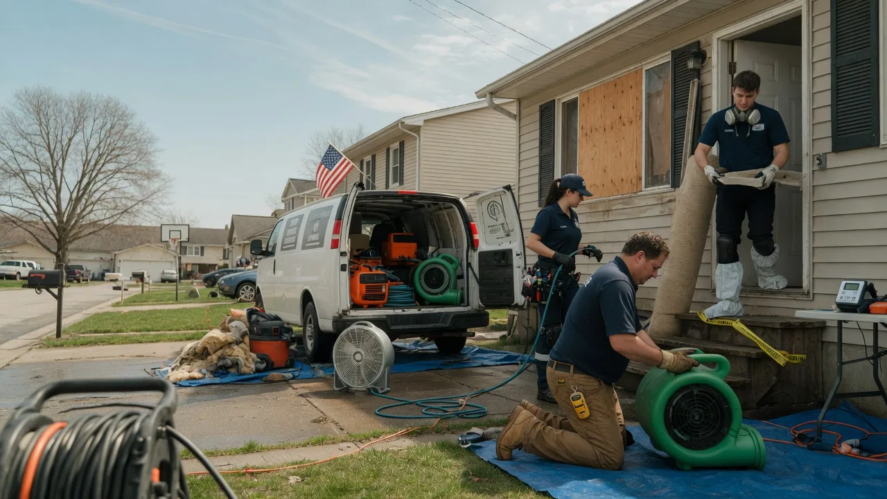 Water Damage Restoration in New Haven, IN near me